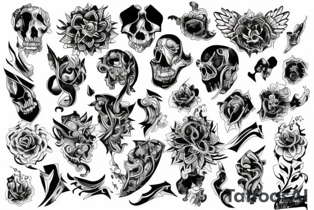 Street tattoo idea