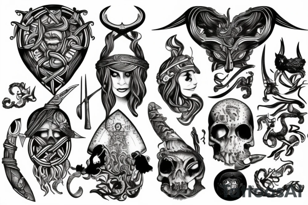 Viking tor tattoo idea