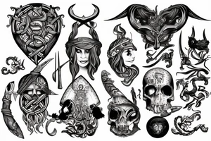 Viking tor tattoo idea