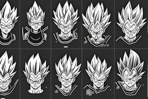 Goku and vegeta tattoo idea