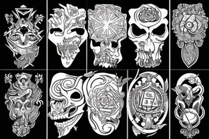 Antic god tattoo idea