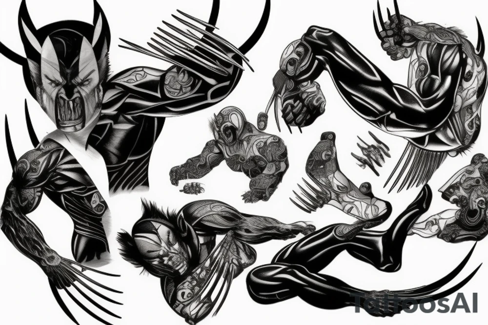 Wolverine tattoo idea