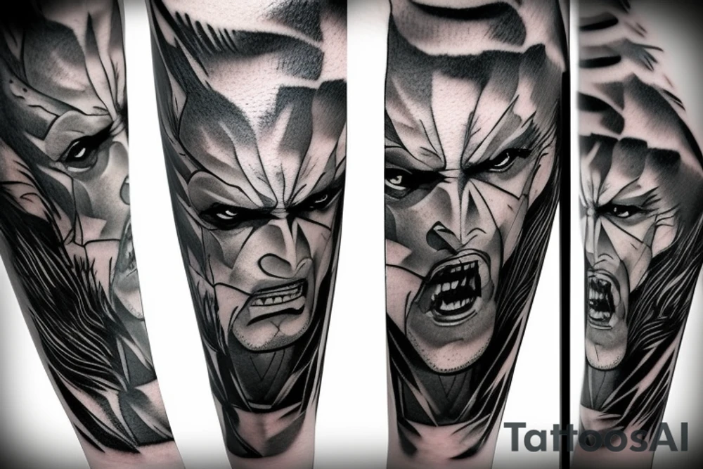 Wolverine tattoo idea