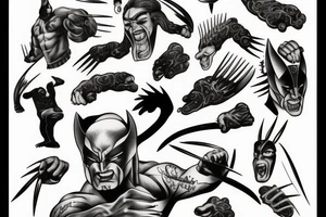 Wolverine tattoo idea