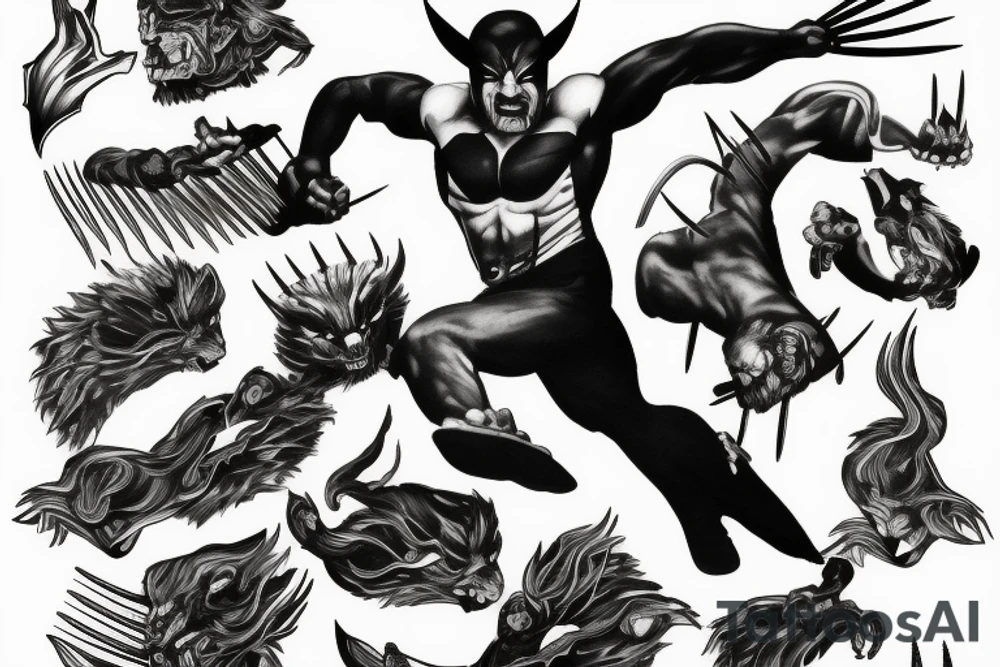 Wolverine tattoo idea