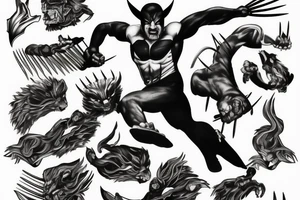 Wolverine tattoo idea