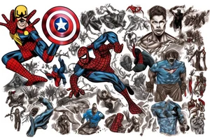 Marvel tattoo idea