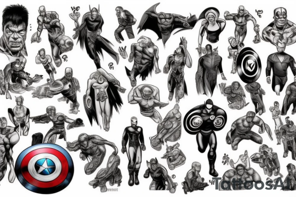 Avengers tattoo idea