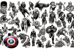 Avengers tattoo idea