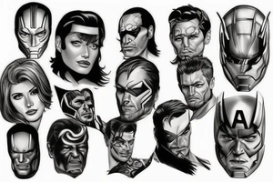 Avengers tattoo idea