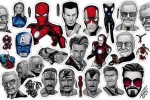 Avengers tattoo idea
