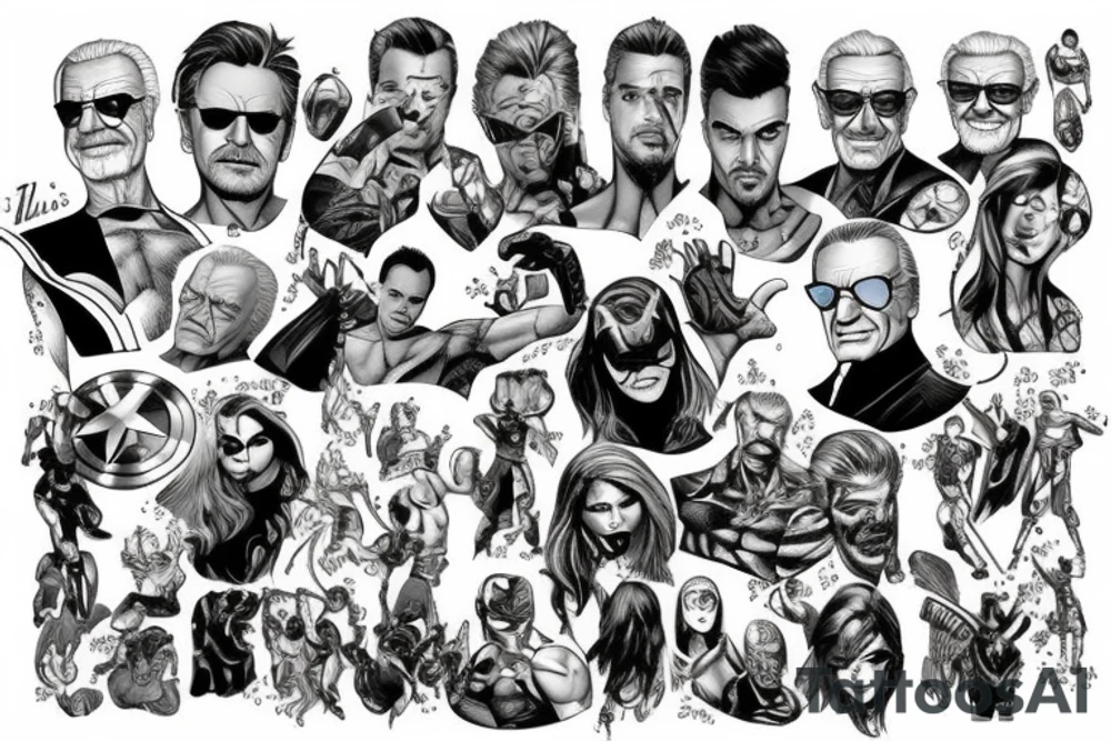 Avengers tattoo idea