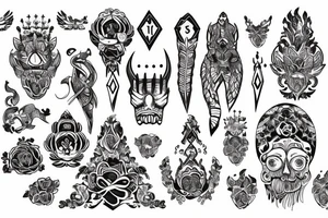 slavic tattoo tattoo idea