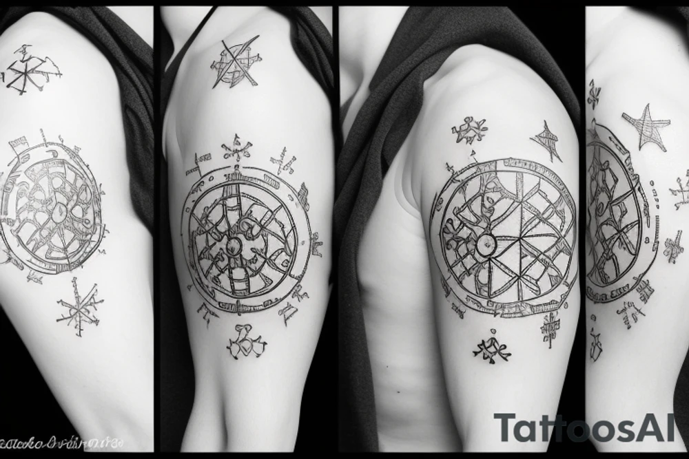 Vegvisir tattoo idea