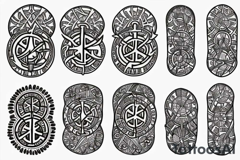Vegvisir tattoo idea