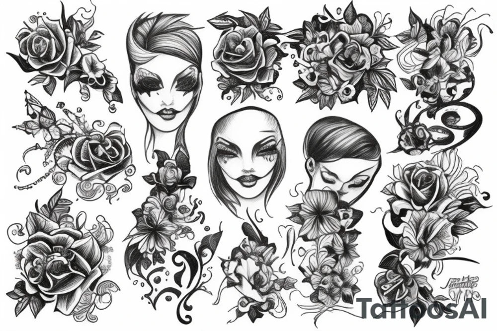 Siłownia tattoo idea