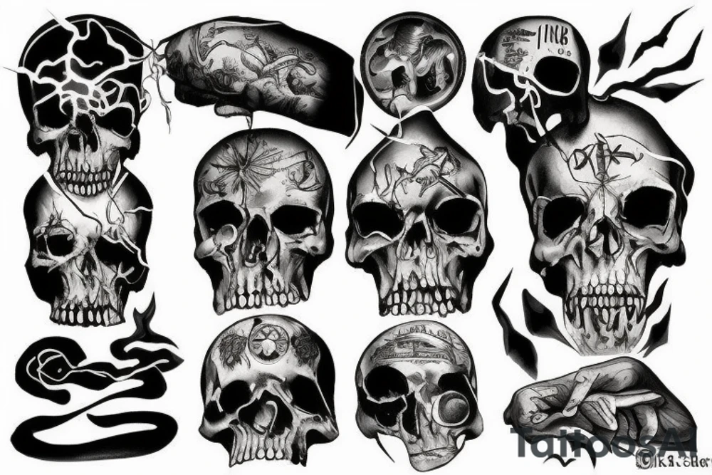 End of the world tattoo idea