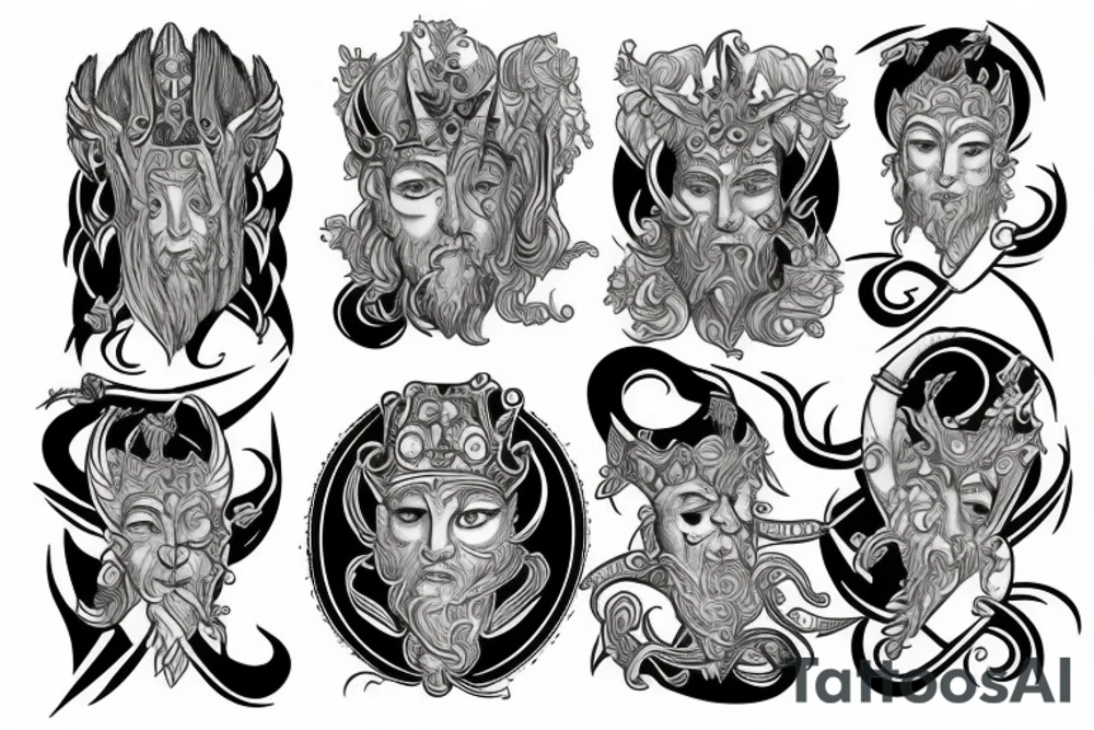 Janus the God tattoo idea
