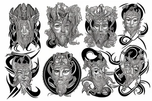 Janus the God tattoo idea