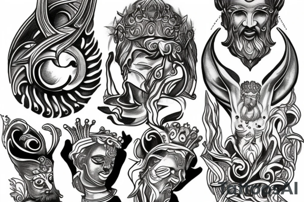 Janus the God tattoo idea
