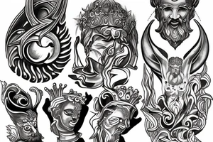 Janus the God tattoo idea