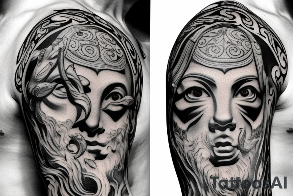 Janus the God tattoo idea
