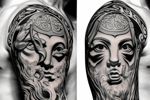 Janus the God tattoo idea