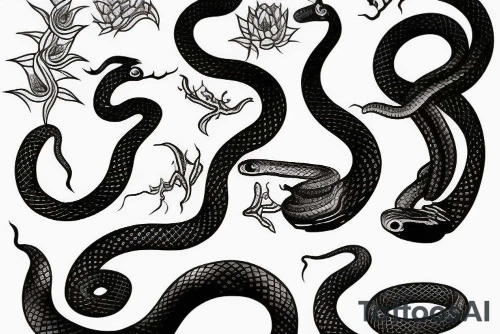 Snake tattoo idea