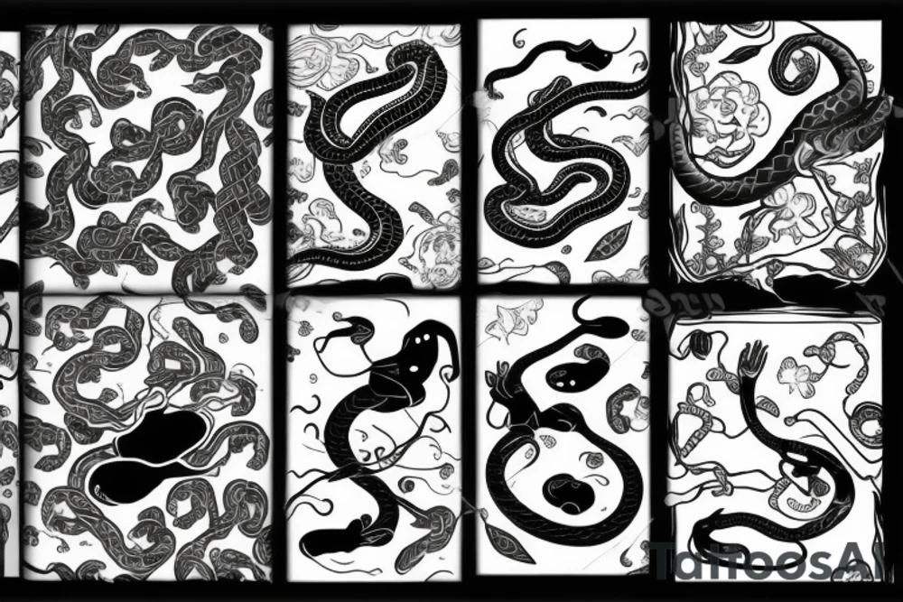 Snake tattoo idea