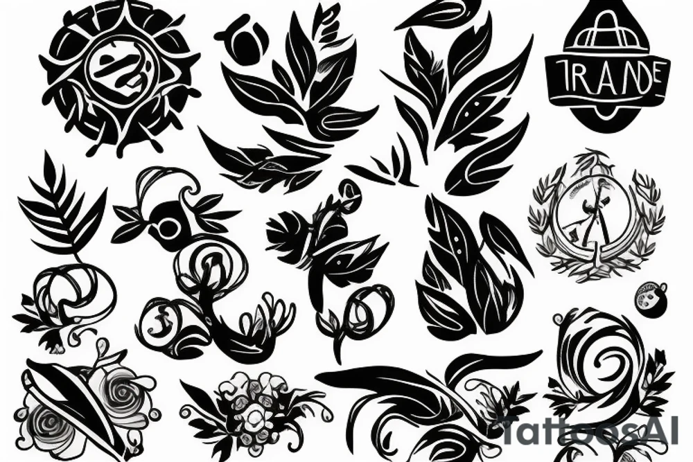 ireland travelling nature tattoo idea