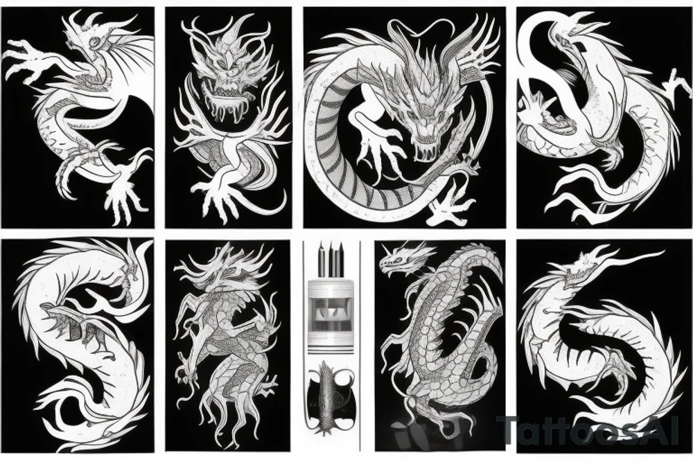 Dragon tattoo idea