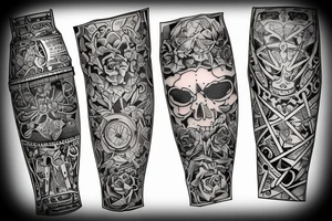 razor blade in grandma's jar tattoo idea