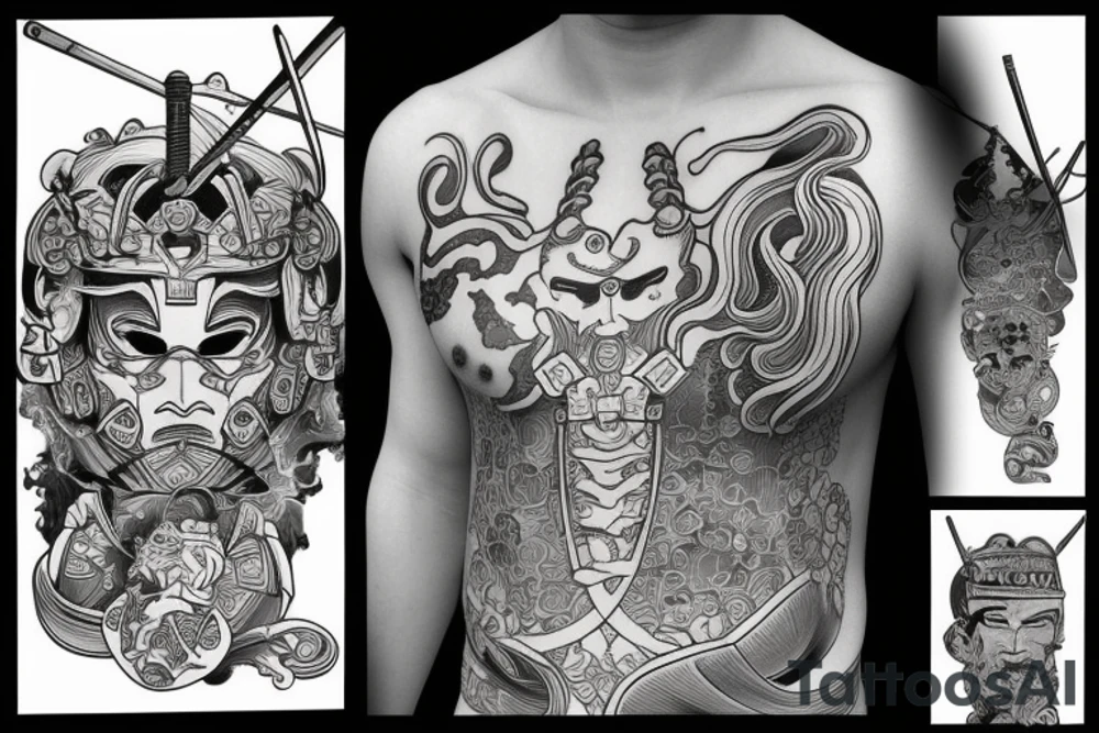 samurai tattoo idea