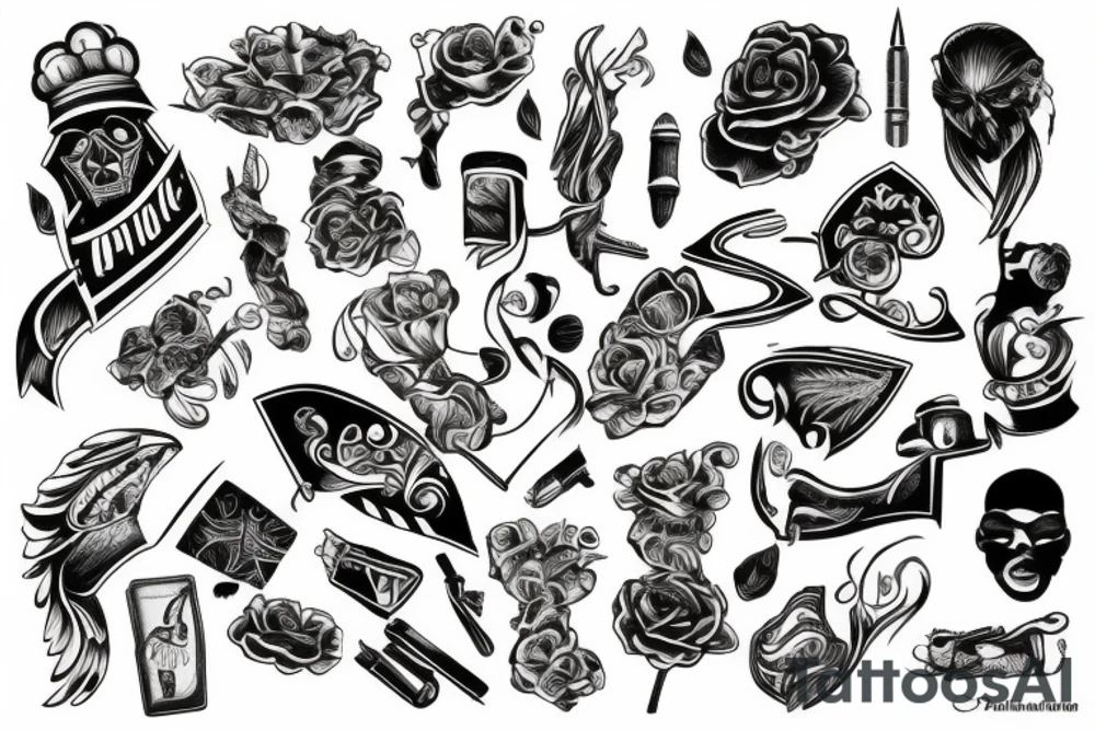 upadły anioł tattoo idea