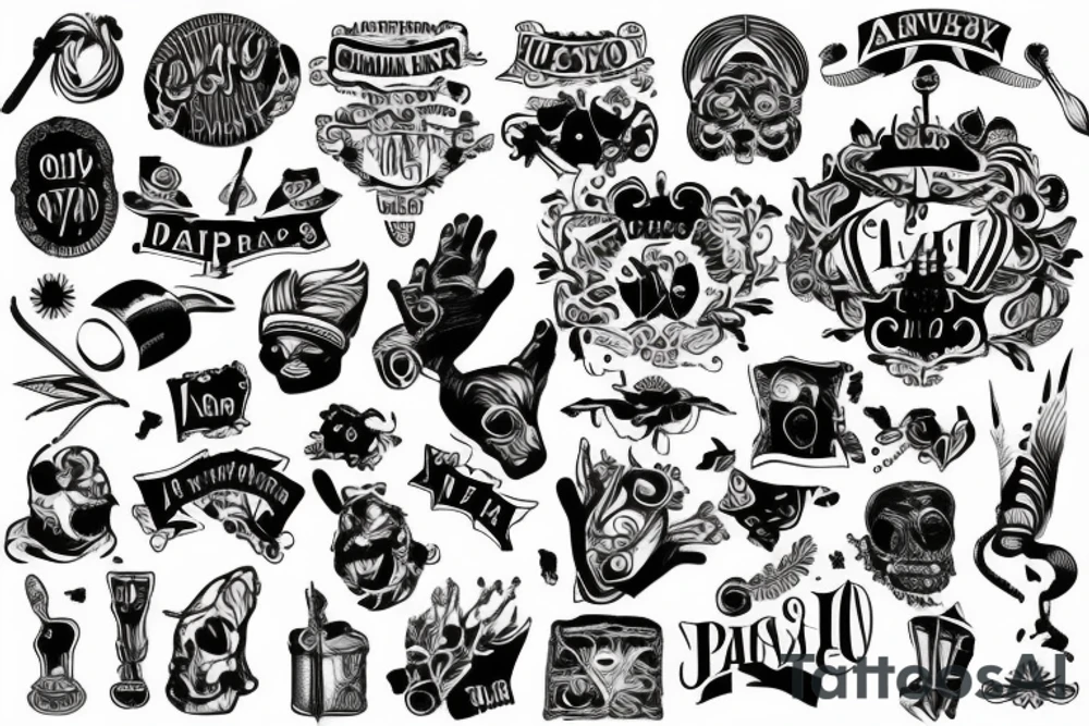 upadły anioł tattoo idea