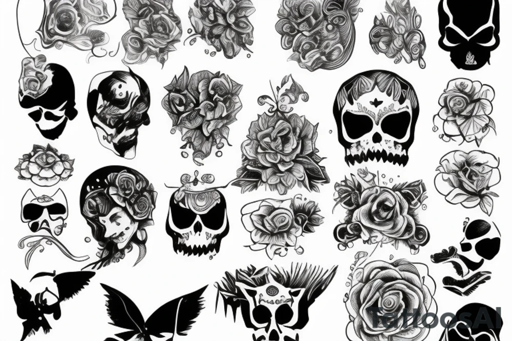 upadły anioł tattoo idea