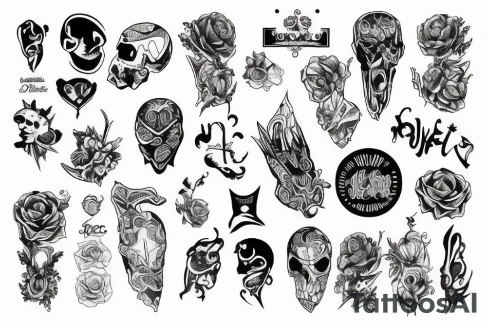 upadły anioł tattoo idea