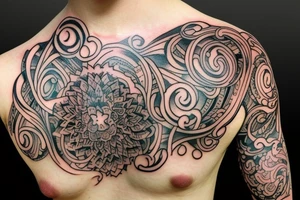 Neck tatoo tattoo idea