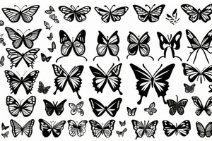 Butterfly tattoo idea