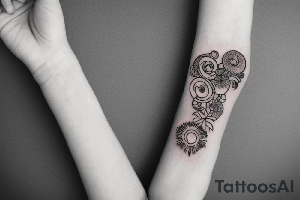 bracelet tattoo idea