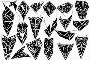 dashes tattoo idea