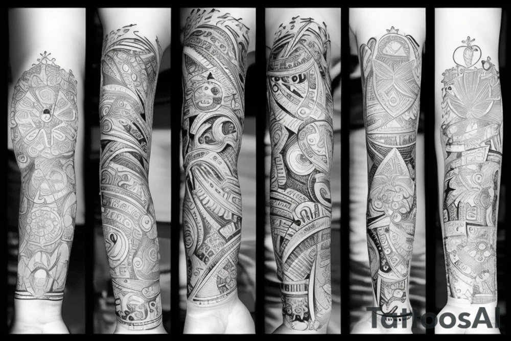 Japoński smok tattoo idea