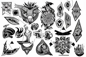 people tattoo idea