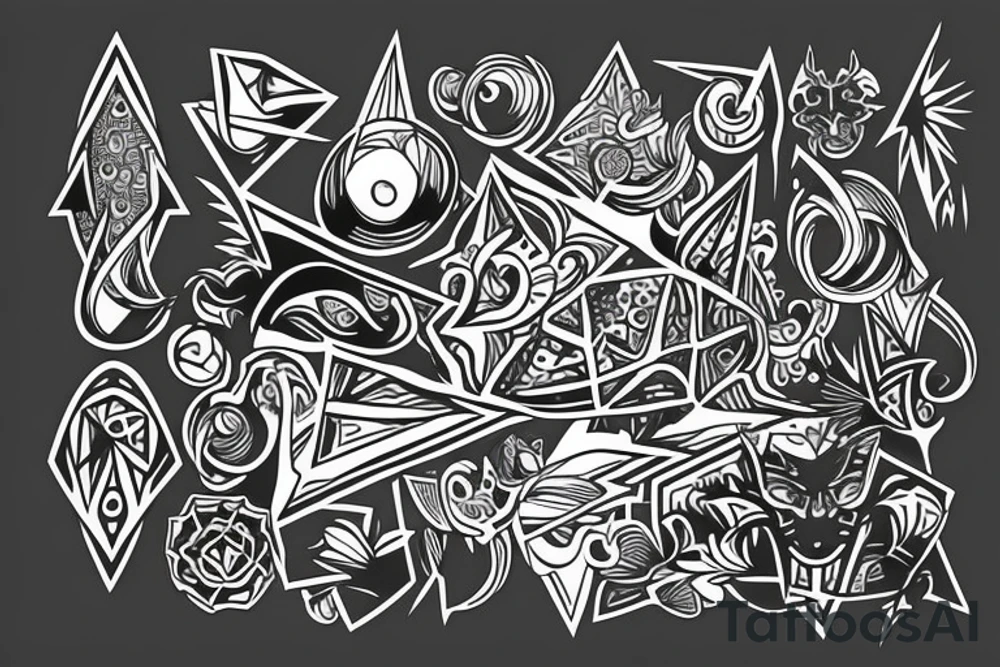 people tattoo idea