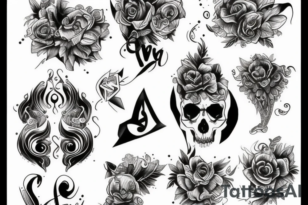 Japoński smok tattoo idea