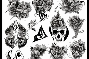 Japoński smok tattoo idea