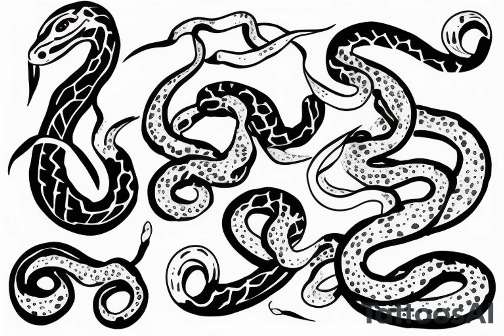 Snake tattoo idea