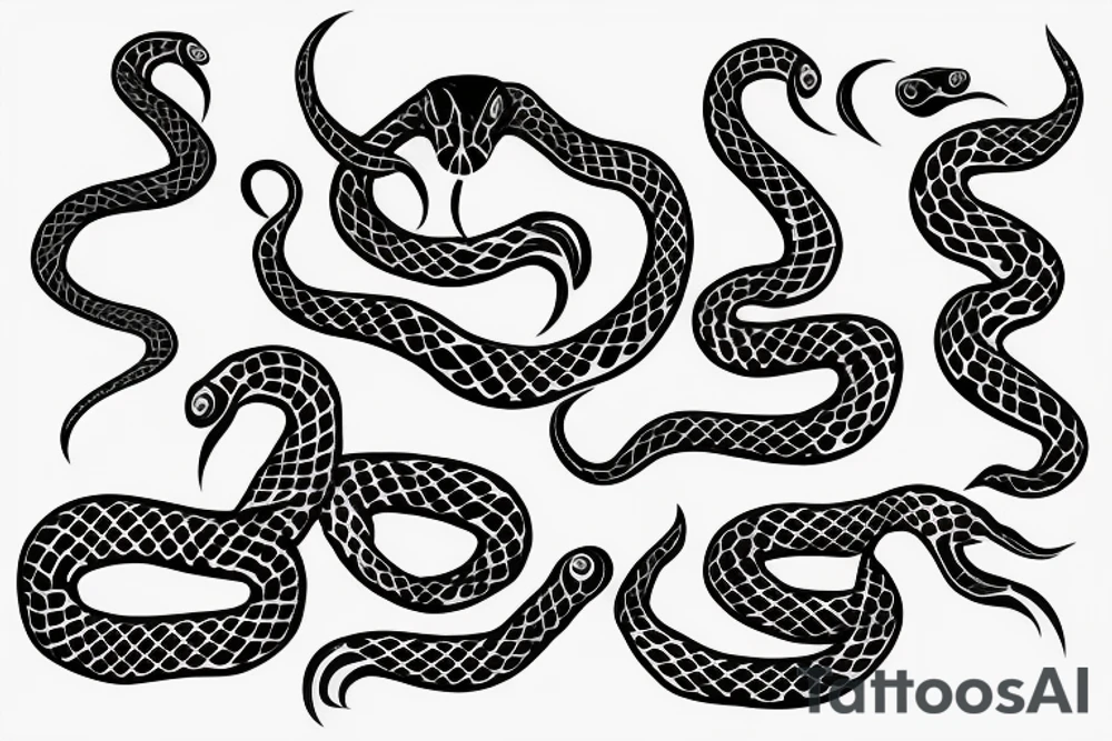 Snake tattoo idea
