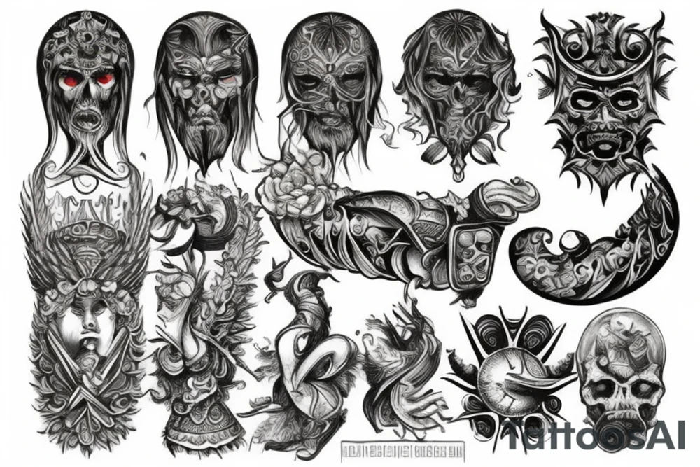slavic gods tattoo idea