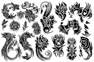 tattoo for 5 different people tattoo idea